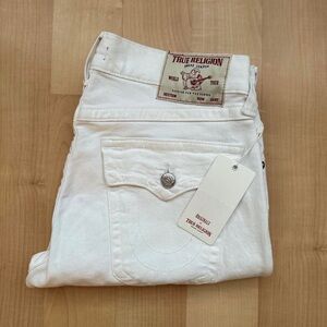 True Religion White Straight Men's Jeans